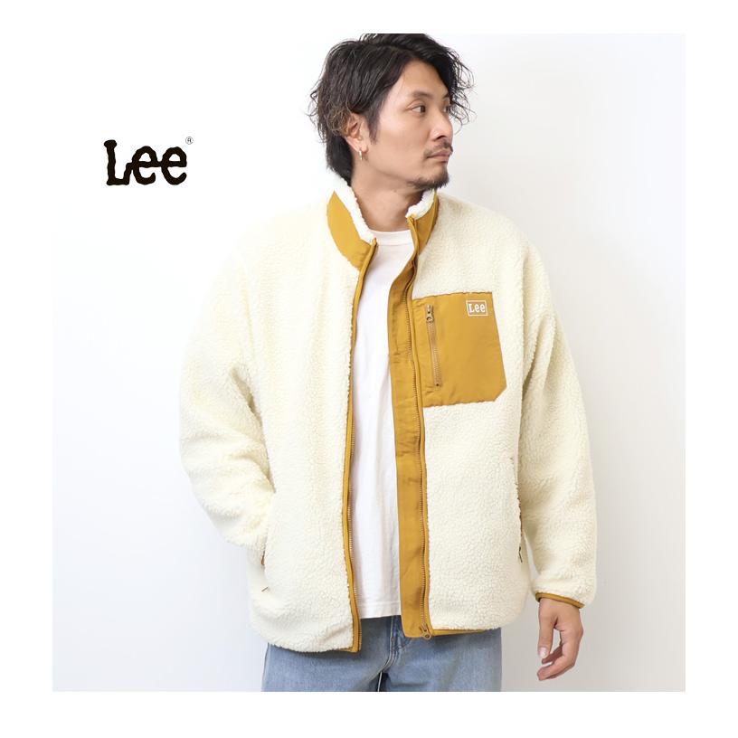 SALE セール Lee リー ボアジャケット ジップジャケット ブルゾン アウター メンズ レディース ユニセックス ブルゾン 送料無料 LT3108｜rexone｜08