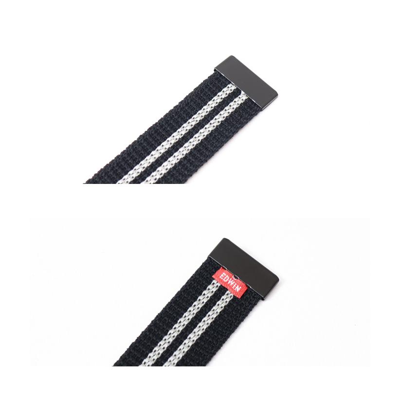EDWIN（エドウィン） ブラックバックル GIベルト ガチャベルト 布