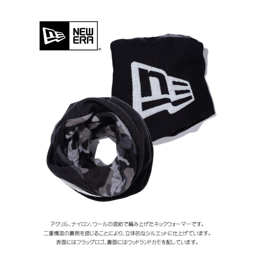 NEW ERA（ニューエラ） ネックウォーマー ツイステッド フラッグロゴ