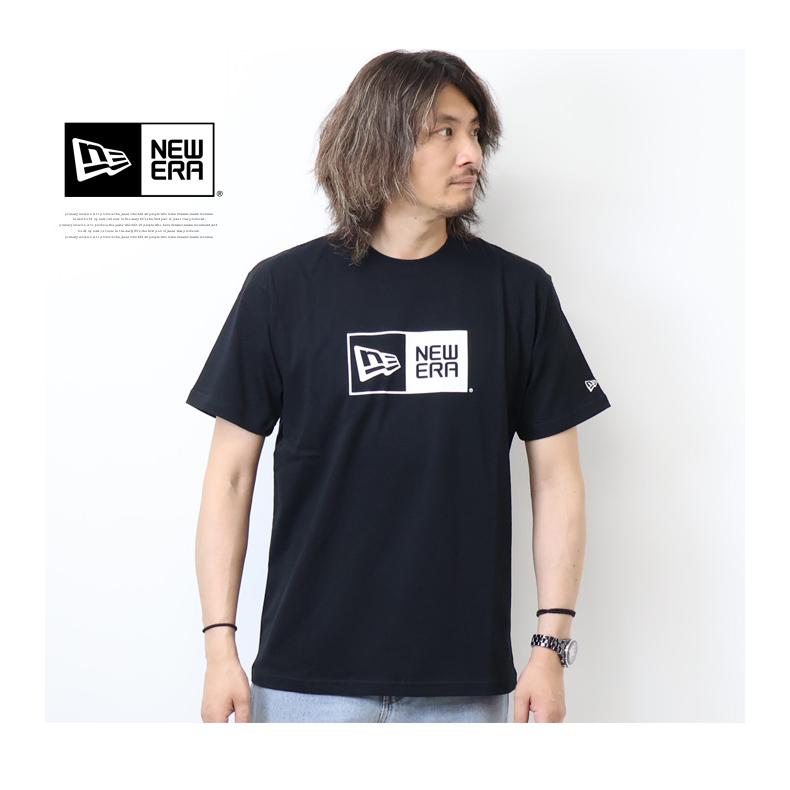 NEW ERA（ニューエラ） 半袖Tシャツ ボックスロゴ コットンTシャツ