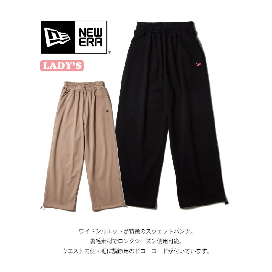 NEW ERA ニューエラ レディース Women's オーバーサイズド スウェットパンツ ワイドパンツ 裏毛 送料無料 14324613 14324614_1