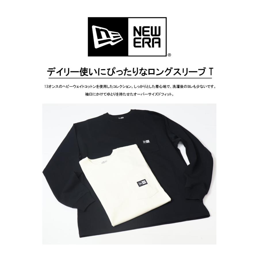 NEW ERA ニューエラ 長袖 オーバーサイズド コットン Tシャツ NEW ERA ニューエラ 長袖 オーバーサイズド コットン Tシャツ