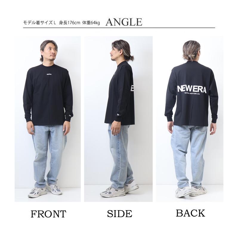 NEW ERA（ニューエラ） 長袖 オーバーサイズド コットン Tシャツ The