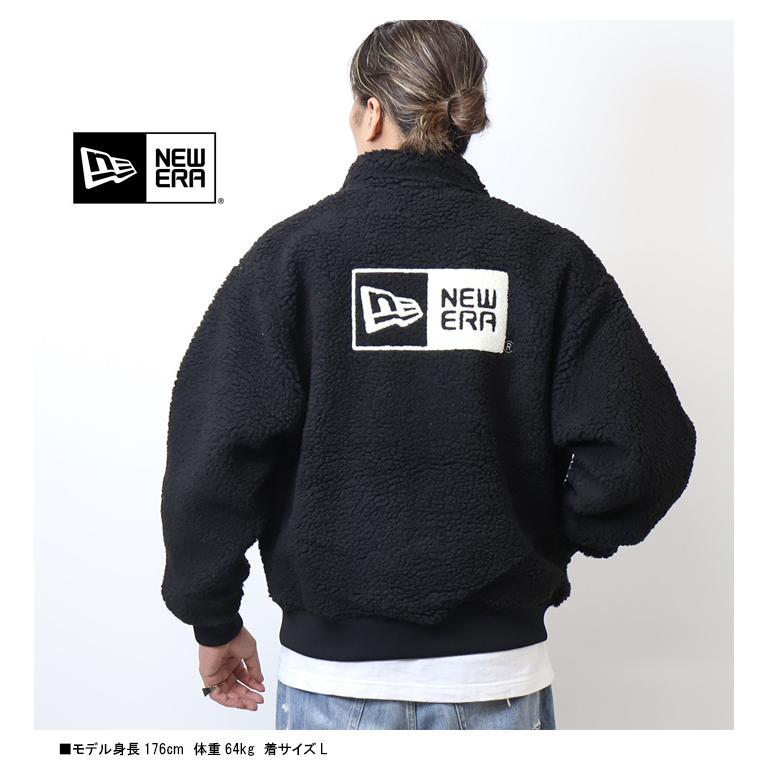 NEW ERA（ニューエラ） ボアブルゾン ボアジャケット ボックスロゴ