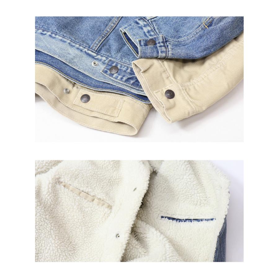 Levi's（リーバイス） デニム シェルパ ボアジャケット コーデュロイ