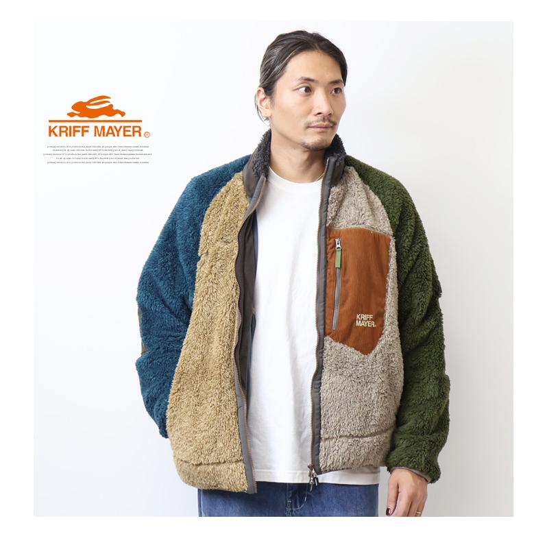 KRIFF MAYER（クリフメイヤー） シャギーボアジャケット メンズ
