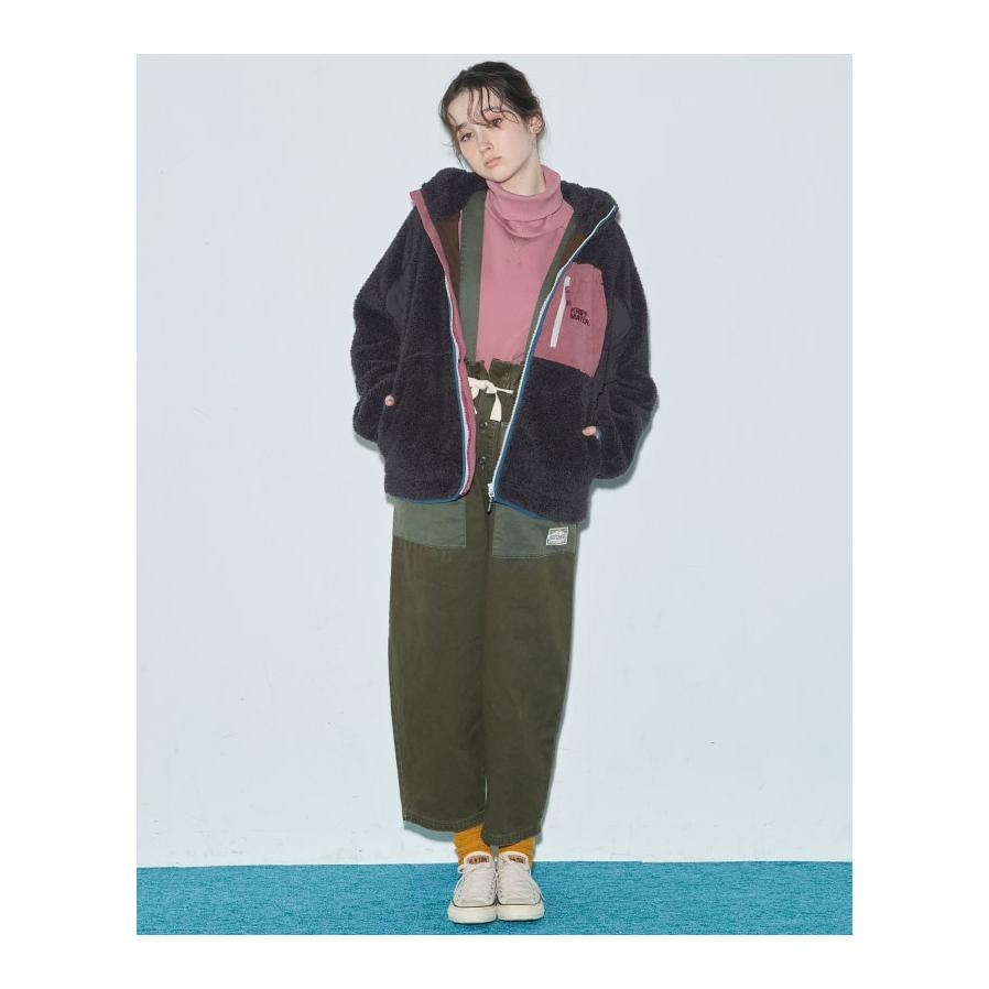 YALIE フード ジャケット ボア パーカー YALIE フード ジャケット ボア パーカー - メルカリ