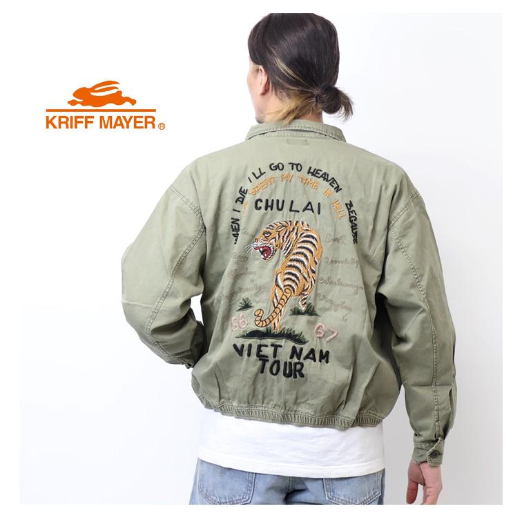 KRIFF MAYER クリフメイヤー 刺繍 スーベニアジャケット KRIFF MAYER クリフメイヤー 刺繍 スーベニアジャケット