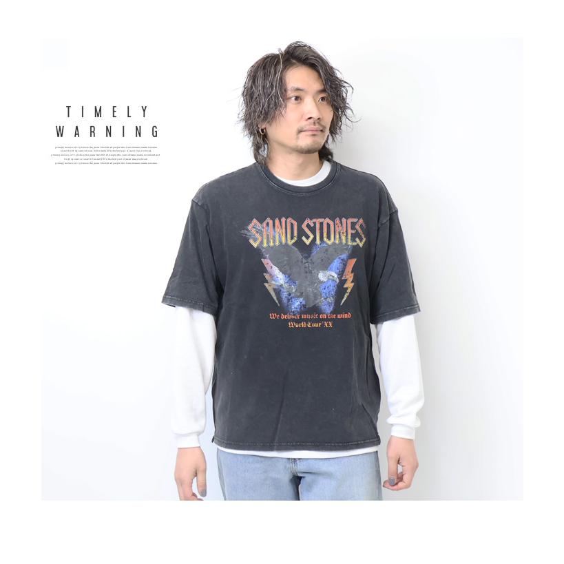 TIMELY WARNING（タイムリーワーニング） バンドTシャツ サーマルT