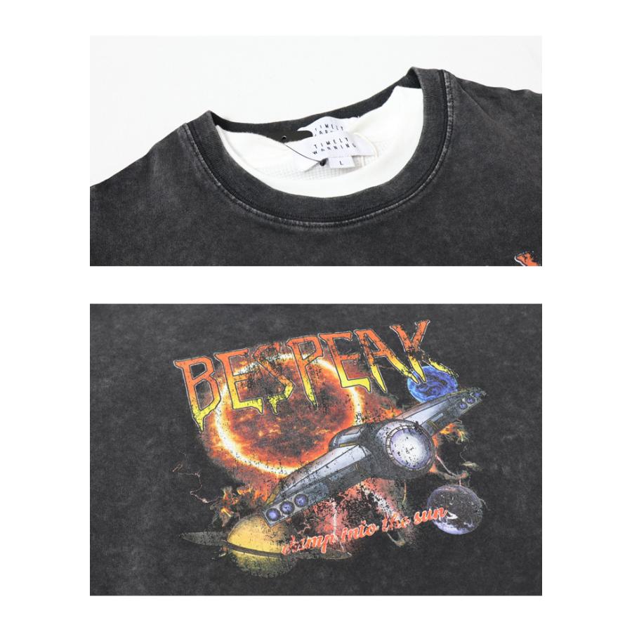 TIMELY WARNING（タイムリーワーニング） バンドTシャツ サーマルT