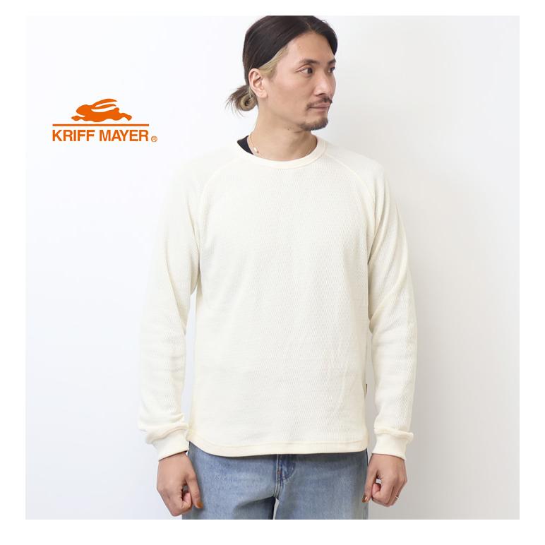 KRIFF MAYER（クリフメイヤー） ハニカムサーマル素材 長袖Tシャツ 長T