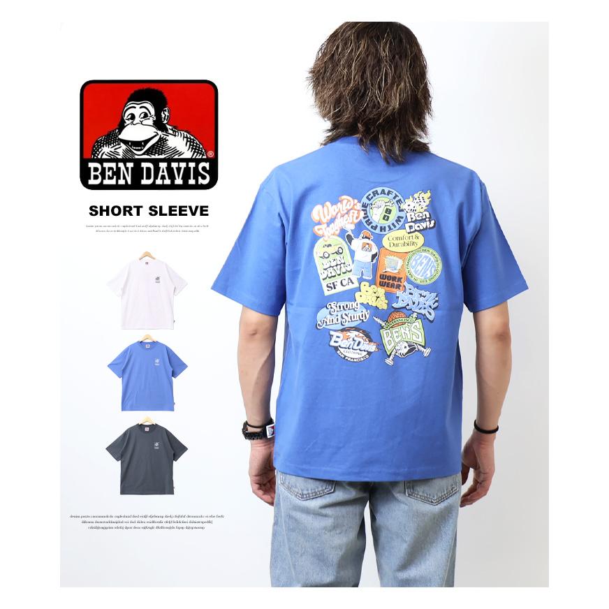 [古着]BEN DAVIS　七分袖　Tシャツ　スケボープリント　装飾品　ラグラン BEN DAVIS - [古着]BEN DAVIS 七分袖 Tシャツ スケボープリント