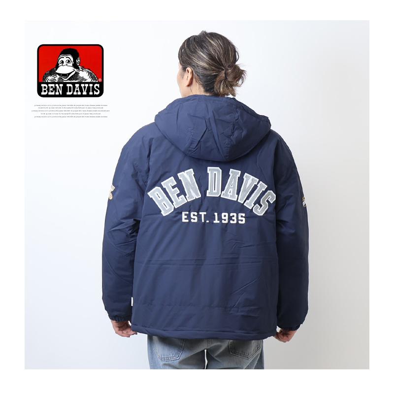 ベンデイビス ブルゾン フード 中綿 刺繍ロゴ パーカー ジャケット ベンデイビス ブルゾン フード 中綿 刺繍ロゴ パーカー ジャケット
