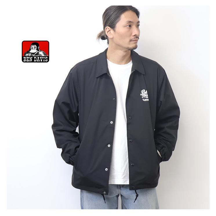 BEN DAVIS ベンデイビス クラシックロゴ コーチジャケット BEN DAVIS ベンデイビス クラシックロゴ コーチジャケット