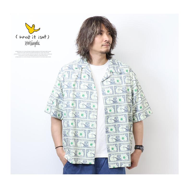 MARKGONZALES  Yシャツ Mark Gonzales What it isNt ART BY MARK GONZALES マークゴンザレス