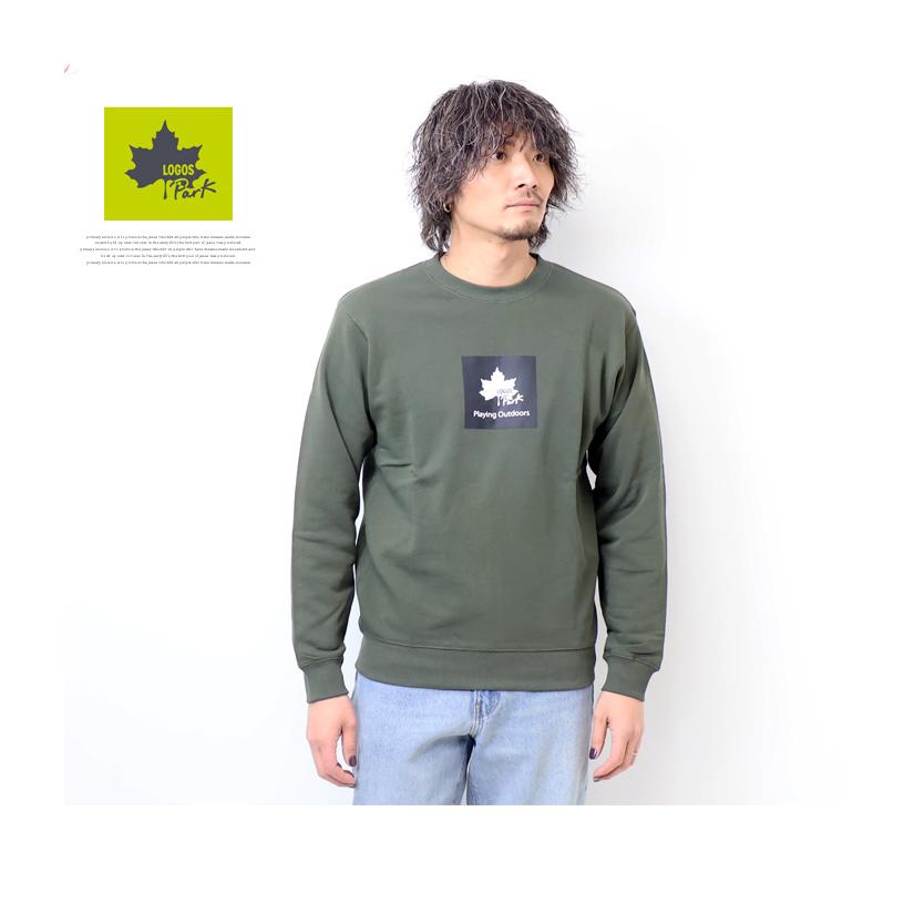 LOGOS（ロゴス） LOGOS Park ロゴスパーク ボックスロゴ スウェット