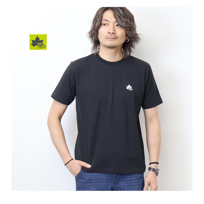 LOGOS Park ロゴスパーク ワンポイントロゴ刺繍 半袖Tシャツ 半T