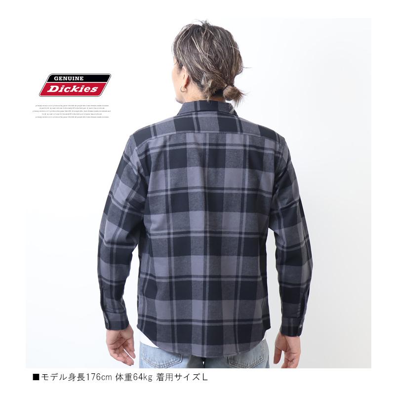Dickies GENUINE ジェニュイン ディッキーズ 長袖 チェック ワーク 