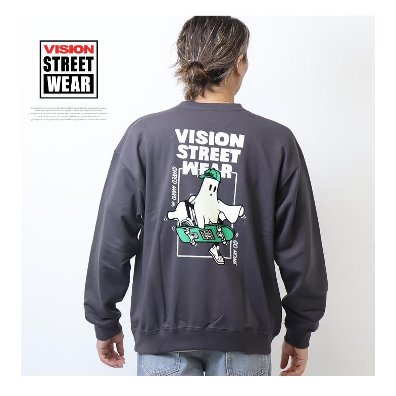 スペースチャンネル5 オリジナルデザイントレーナー XLARGE (エクストララージ) ロゴ刺繍 クルーネック トレーナー