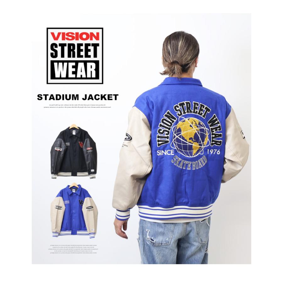 VISION STREET WEAR ビジョンストリートウェアー 襟付きワッペン VISION STREET WEAR ビジョンストリートウェアー 襟付きワッペン