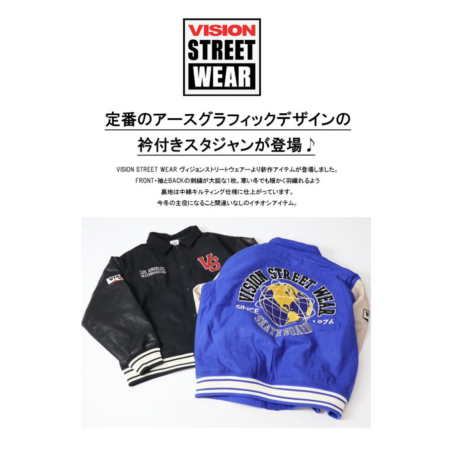 VISION STREET WEAR ビジョンストリートウェアー 襟付きワッペン VISION STREET WEAR ビジョンストリートウェアー 襟付きワッペン
