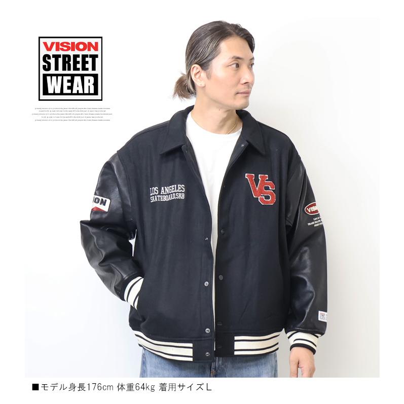 VISION STREET WEAR ビジョンストリートウェアー 襟付きワッペン VISION STREET WEAR ビジョンストリートウェアー 襟付きワッペン