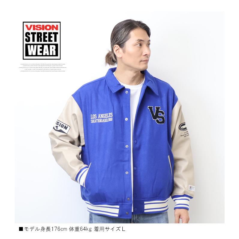 VISION STREET WEAR ビジョンストリートウェアー 襟付きワッペン VISION STREET WEAR ビジョンストリートウェアー 襟付きワッペン