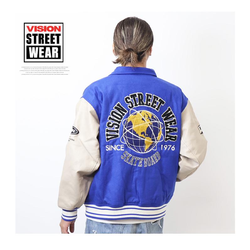 VISION STREET WEAR ビジョンストリートウェアー 襟付きワッペン VISION STREET WEAR ビジョンストリートウェアー 襟付きワッペン