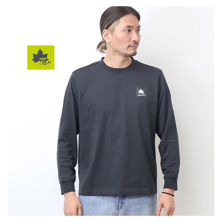 LOGOS（ロゴス） LOGOS Park ロゴスパーク バックプリント 長袖Tシャツ