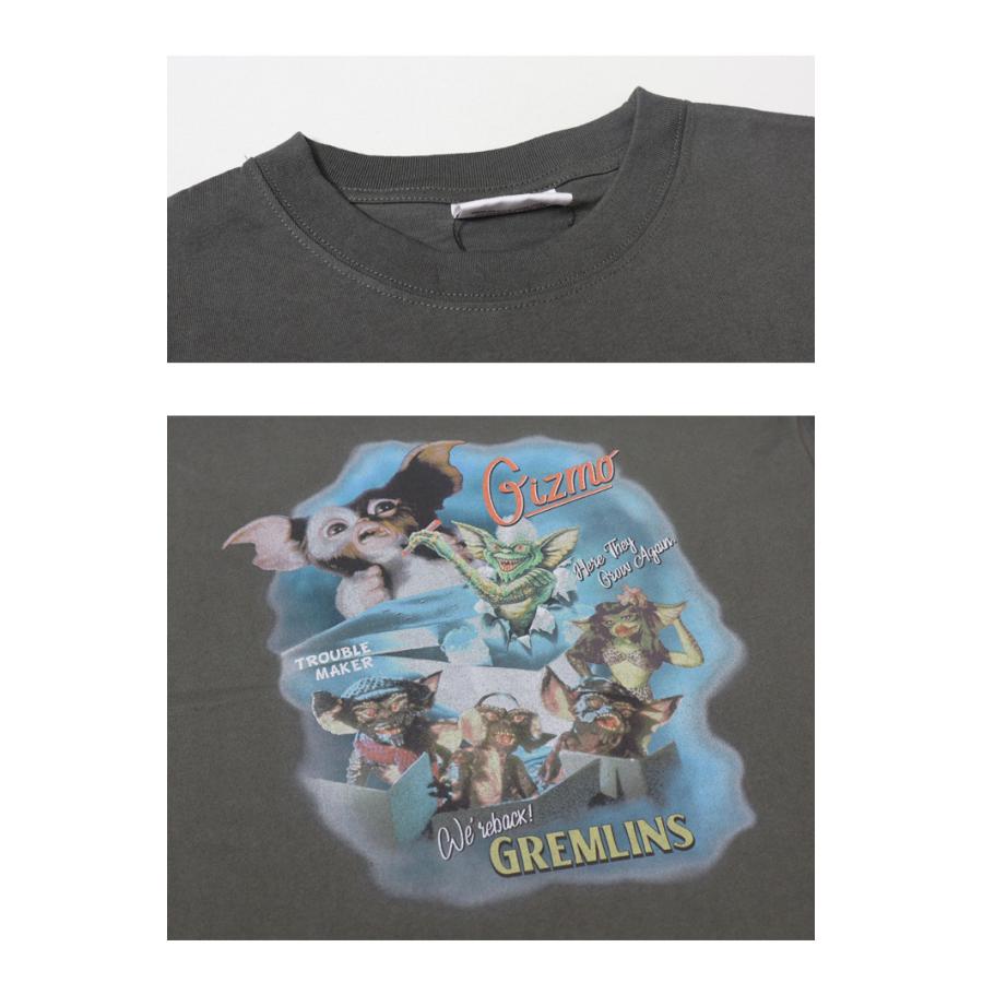 GREMLINES グレムリン コラージュプリント 長袖Tシャツ 長T ロンT