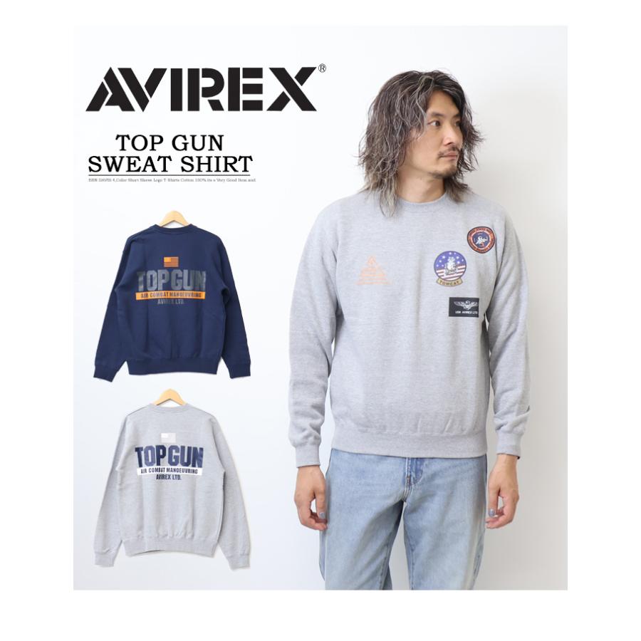 AVIREX SALE セール アヴィレックス トップガン TOP GUN クルーネック