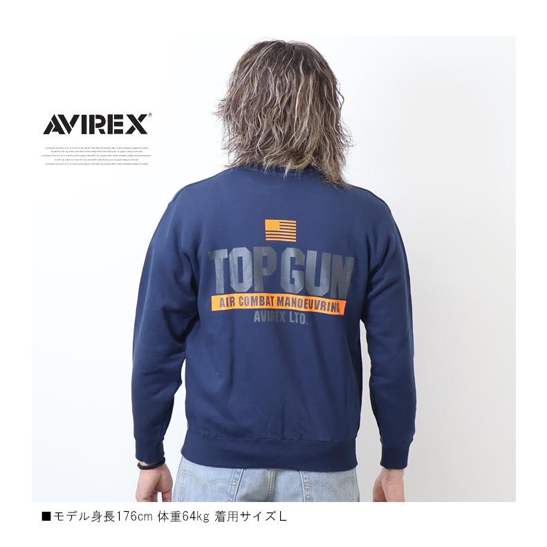 AVIREX（アヴィレックス） SALE セール トップガン TOP GUN クルー 