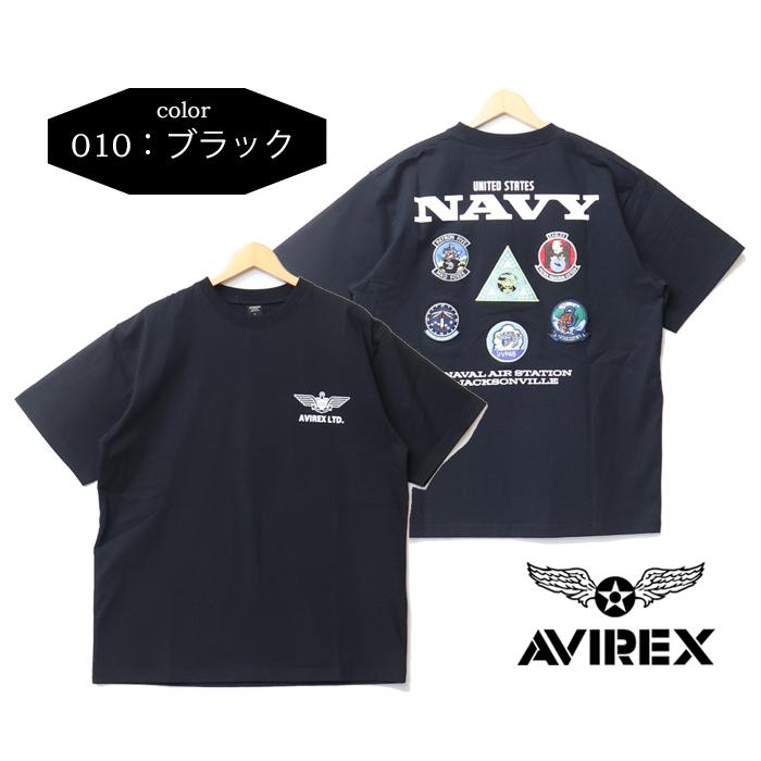 AVIREX ポロシャツ 黒 エアパトロール AVIREX ポロシャツ 黒 エアパトロール
