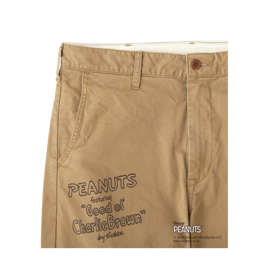 AVIREX アヴィレックス PEANUT スヌーピー コラボ チノパンツ