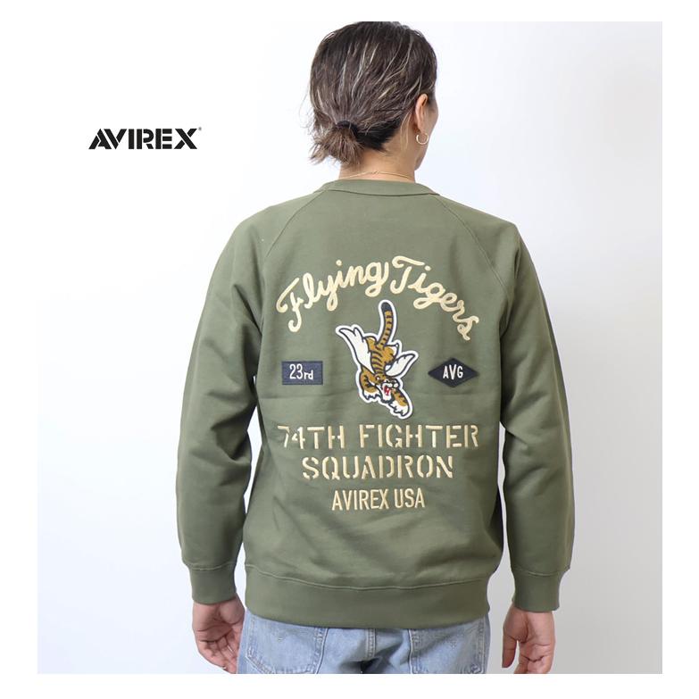 AVIREX アヴィレックス フライングタイガース クルーネック