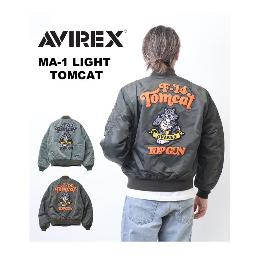 AVIREX アヴィレックス MA-1 LIGHT TOMCAT トムキャット ライト AVIREX アヴィレックス MA-1 LIGHT TOMCAT トムキャット ライト