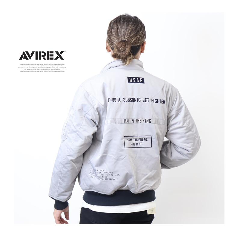 AVIREX アヴィレックス ステンシルジャケット HAT IN THE RING AVIREX アヴィレックス ステンシルジャケット HAT IN THE RING