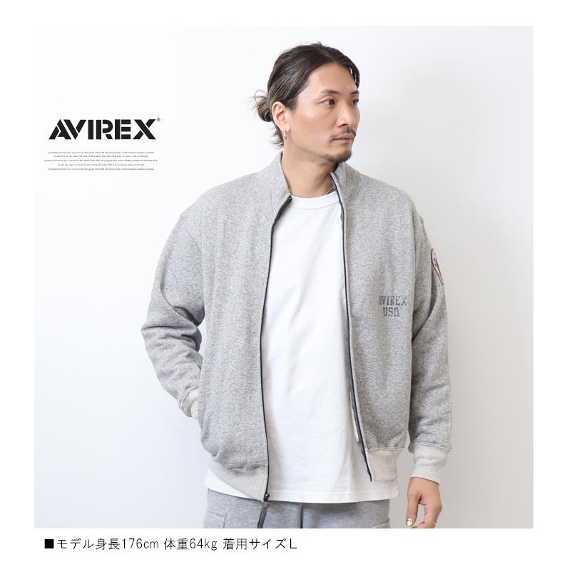 AVIREX（アヴィレックス） ヴィンテージ スウェット スタンドジップ