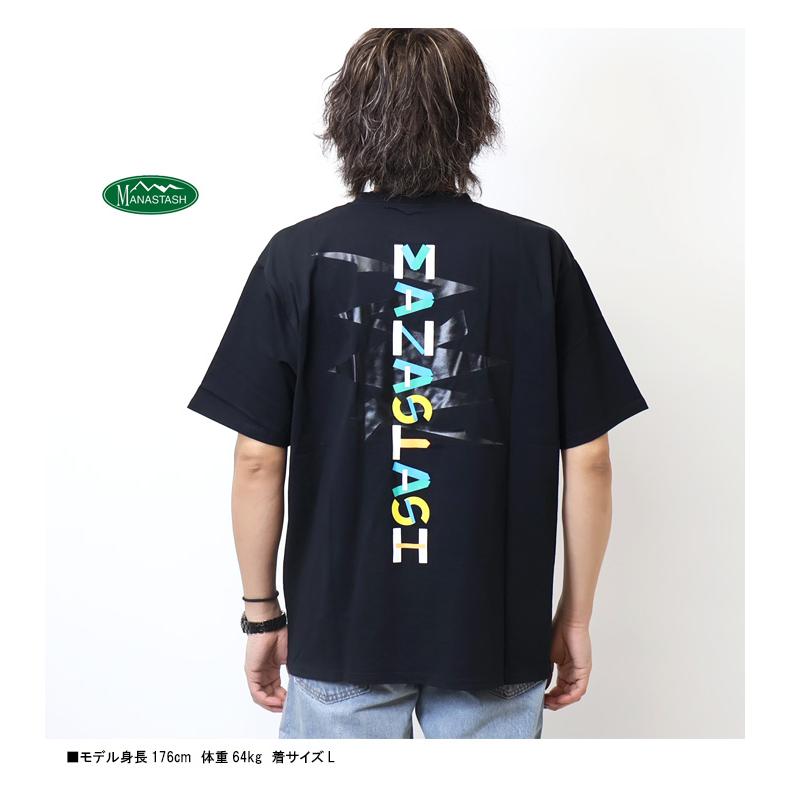 MANASTASH（マナスタッシュ） SALE セール CiTee BLOCK プリント 半袖Tシャツ メンズ 半T 送料無料 792 ...