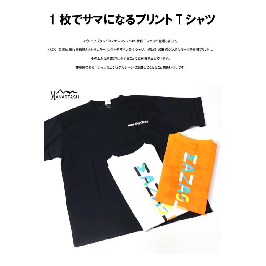 MANASTASH（マナスタッシュ） SALE セール CiTee BLOCK プリント 半袖Tシャツ メンズ 半T 送料無料 792 ...