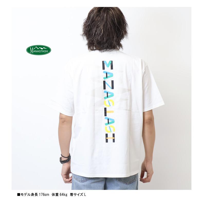 MANASTASH（マナスタッシュ） SALE セール CiTee BLOCK プリント 半袖Tシャツ メンズ 半T 送料無料 792 ...