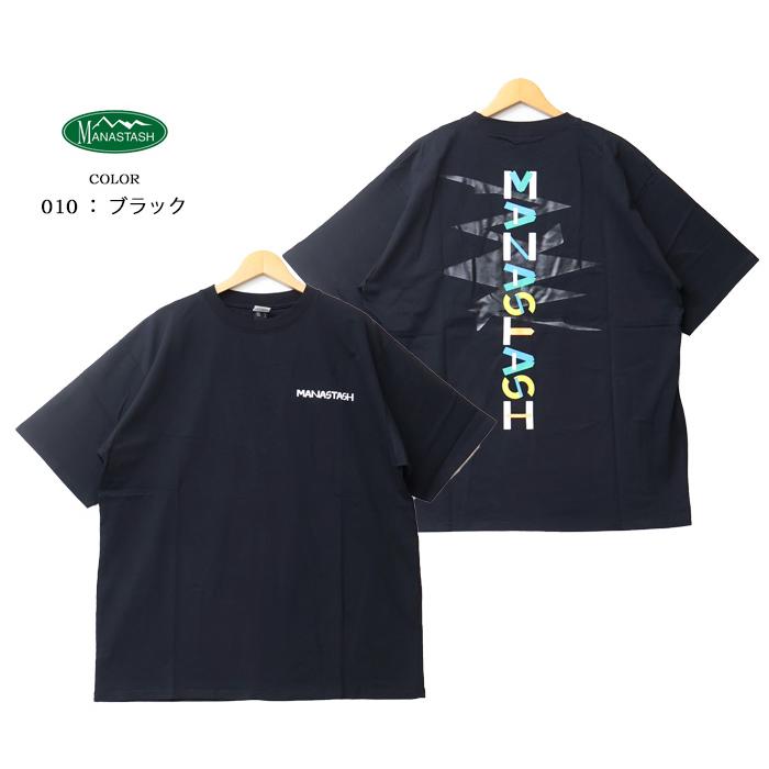 MANASTASH（マナスタッシュ） SALE セール CiTee BLOCK プリント 半袖Tシャツ メンズ 半T 送料無料 792 ...