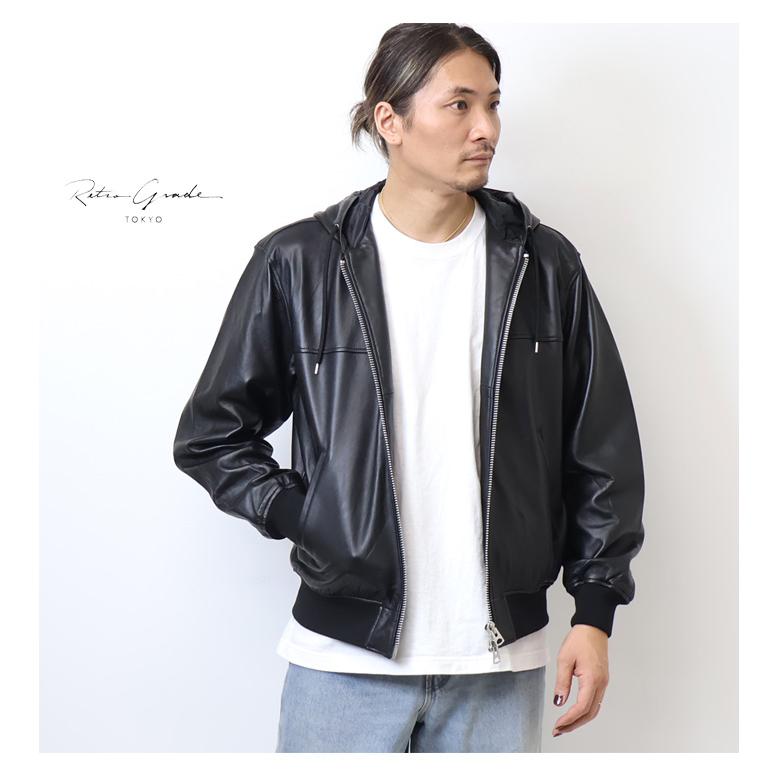 AVIREX Retro Grade レトログレード フルジップレザーパーカー AVIREX Retro Grade レトログレード フルジップレザーパーカー