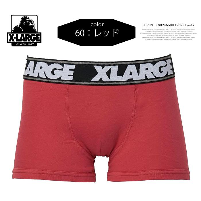 XLARGE（エクストラ ラージ） X-LARGE ボクサーパンツ 綿100% 無地