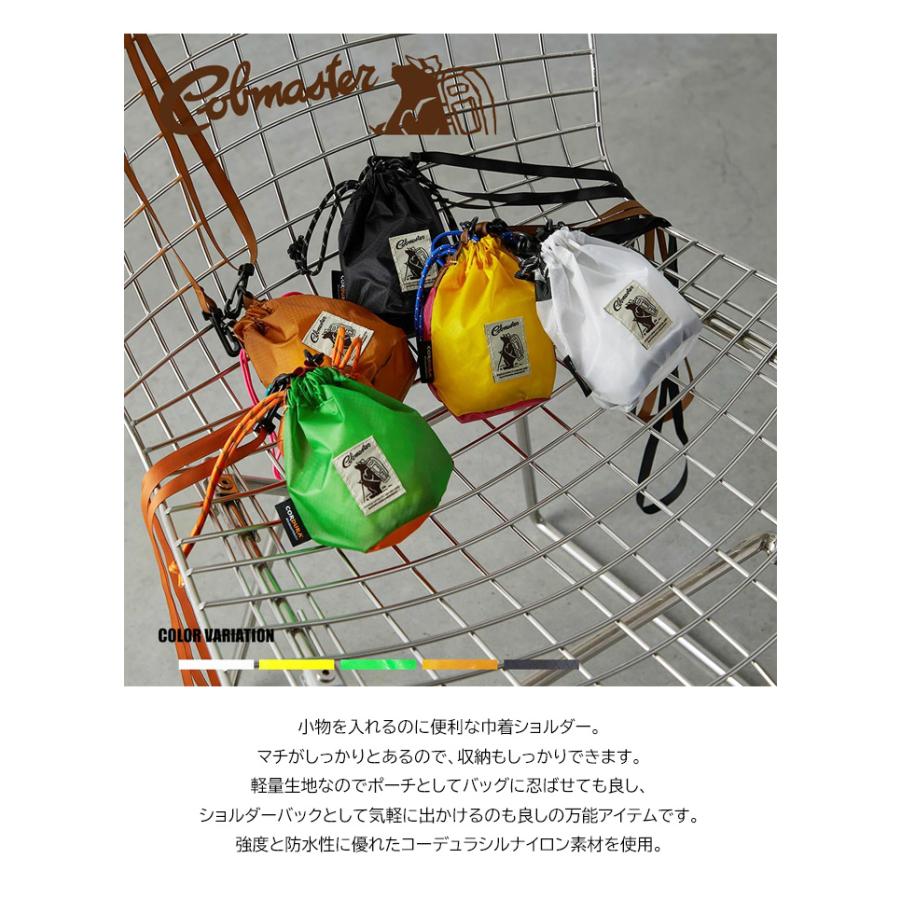 COBMASTER コブマスター 巾着 ショルダーバッグ ポーチ S メンズ レディース ユニセックス 80331600