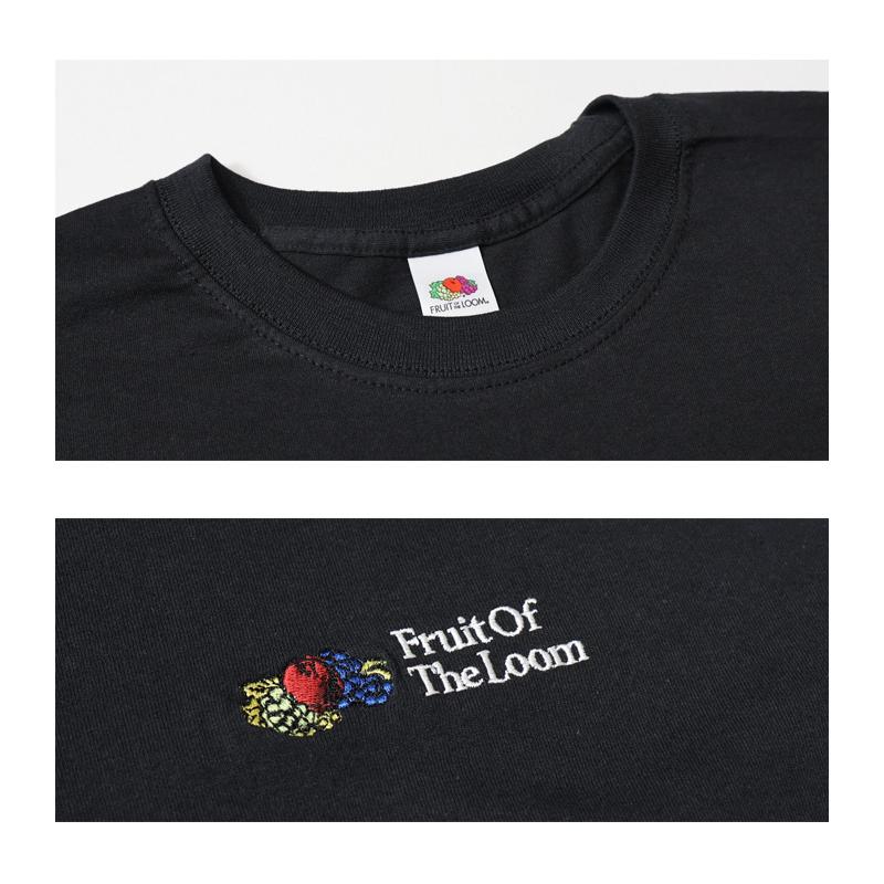 FRUIT OF THE LOOM フルーツオブザルーム ワンポイント刺繍 半袖Tシャツ メンズ 半T 80459600 80459700 | FRUIT OF THE LOOM | 13