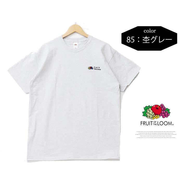 FRUIT OF THE LOOM フルーツオブザルーム ワンポイント刺繍 半袖Tシャツ メンズ 半T 80459600 80459700 | FRUIT OF THE LOOM | 06