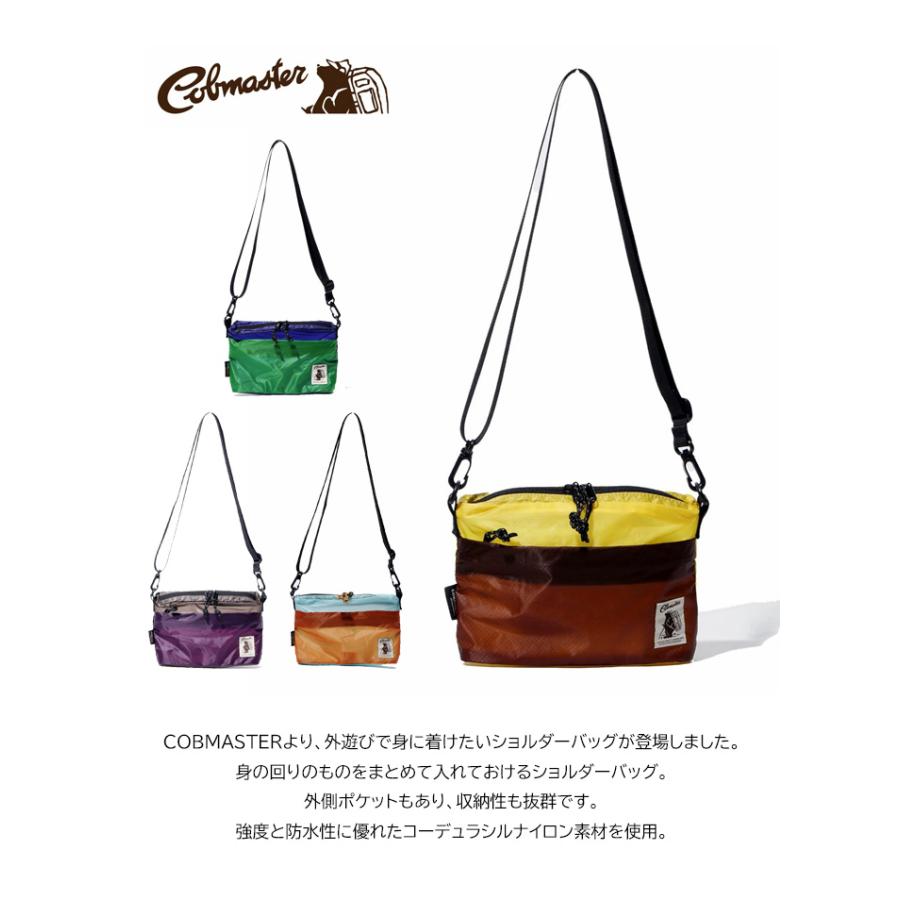 COB MASTER（コブマスター） バイカラー ナイロンショルダーバッグ