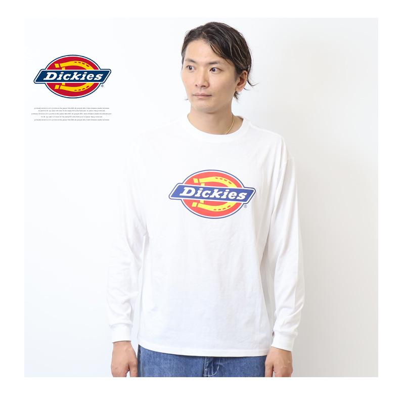 Dickies ディッキーズ ロゴプリント 長袖Tシャツ ロンT 長T
