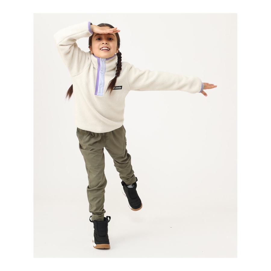 Columbia（コロンビア） キッズ ヘルべチアハーフスナップフリース
